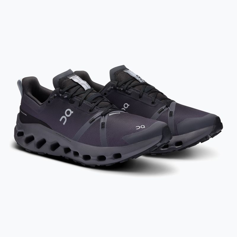 Pánské běžecké boty On Cloudsurfer Trail Waterproof black/eclipse 8