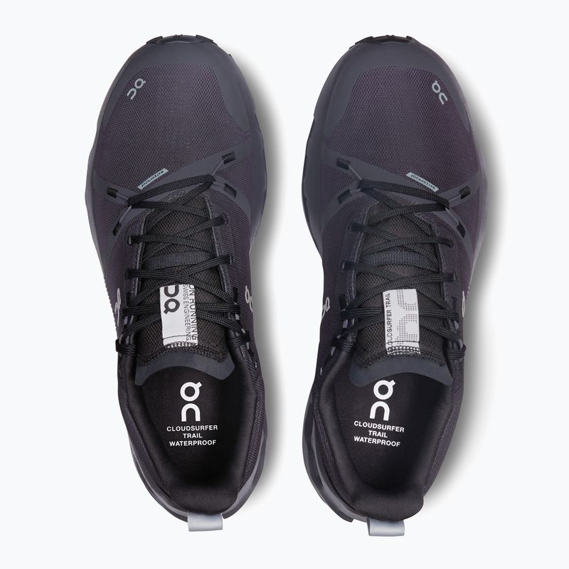 Pánské běžecké boty On Cloudsurfer Trail Waterproof black/eclipse 12
