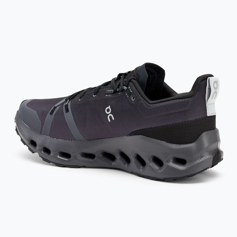Pánské běžecké boty On Cloudsurfer Trail Waterproof black/eclipse 3