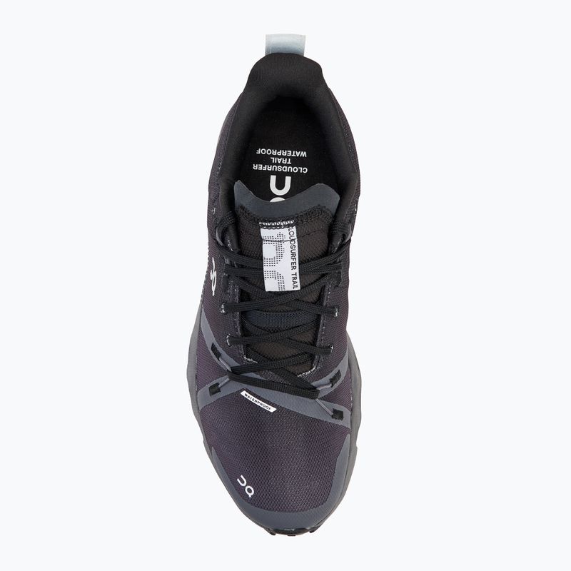 Dámské běžecké boty On Cloudsurfer Trail Waterproof black/eclipse 5