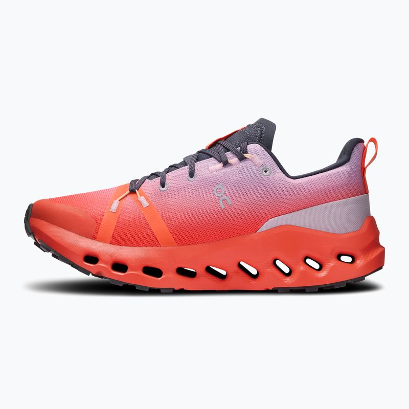 Dámské běžecké boty On Running Cloudsurfer Trail Waterproof mauve/flame 10