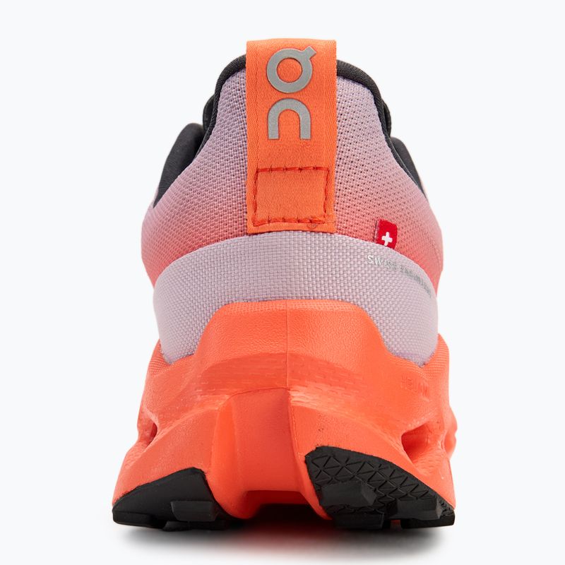 Dámské běžecké boty On Running Cloudsurfer Trail Waterproof mauve/flame 6