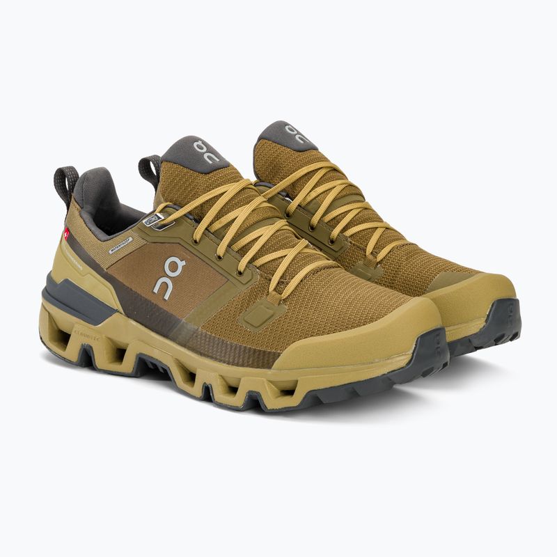 Pánské trekové boty On Running Cloudwander Waterproof hunter/safari 4