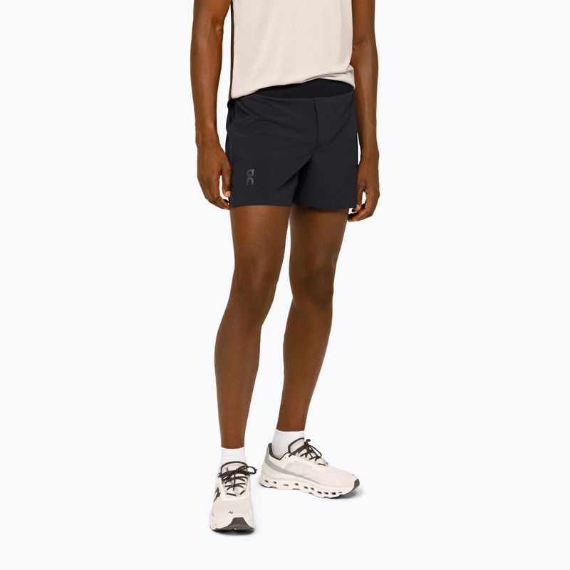 Pánské běžecké šortky On Running 5" Lightweight black