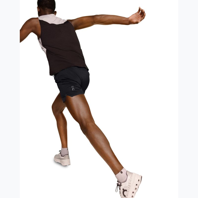 Pánské běžecké šortky On Running 5" Lightweight black 4