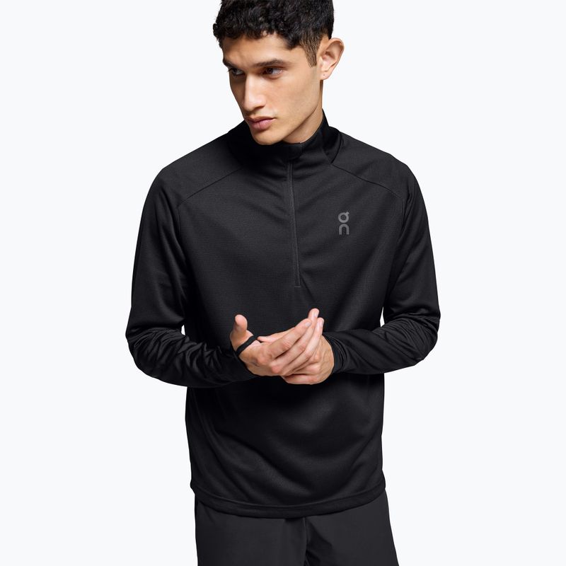 Pánská běžecká mikina On Running Climate Shirt black 4