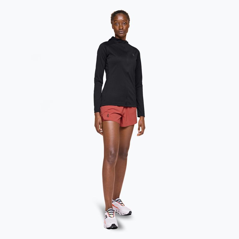Dámská běžecká mikinaOn Running Climate Zip Hoodie black 2
