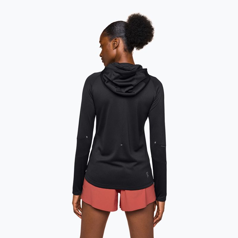 Dámská běžecká mikinaOn Running Climate Zip Hoodie black 3