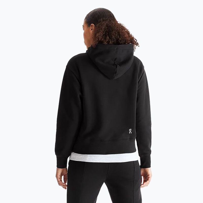 Dámská mikina On Running Club Hoodie black 2