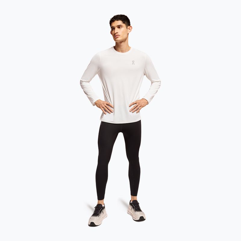 Pánské běžecké tričko longsleeve On Running Core Long-T undyed-white 2