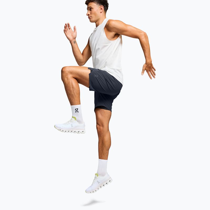 Pánské běžecké šortky On Running Performance Hybrid navy 4