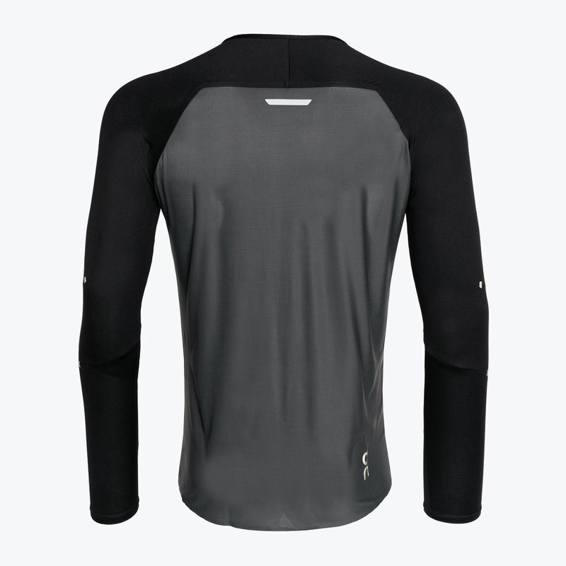 Pánské běžecké tričko longsleeve On Running Performance Long-T black/eclipse 7