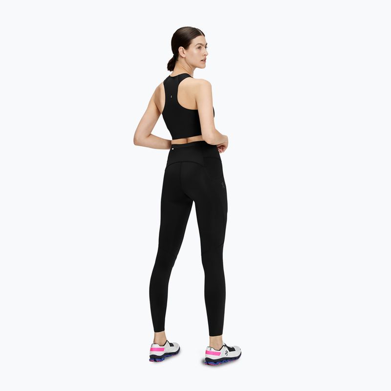 Dámské běžecké legíny On Running Performance Tights black 3