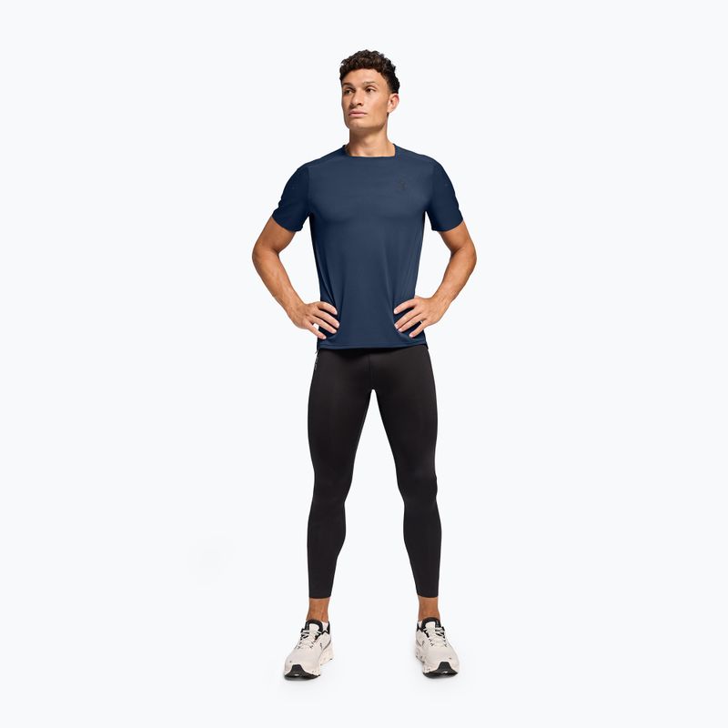 Pánské běžecké tričko On Running Performance-T denim/navy 2