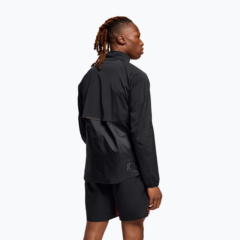 Pánská běžecká bunda On Running Weather black 4