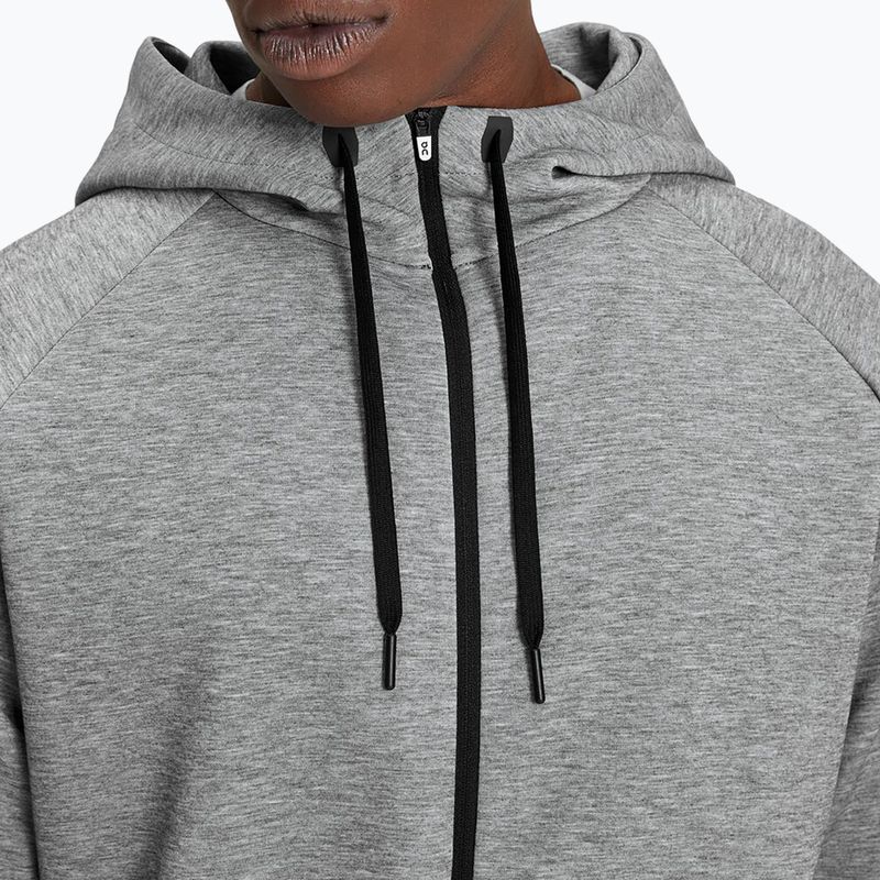 Pánská mikina On Zipped Hoodie grey 3