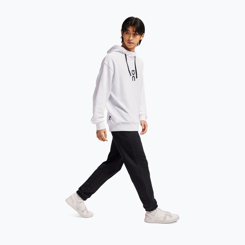 Pánská mikina s kapucí On Running Club Hoodie white 2
