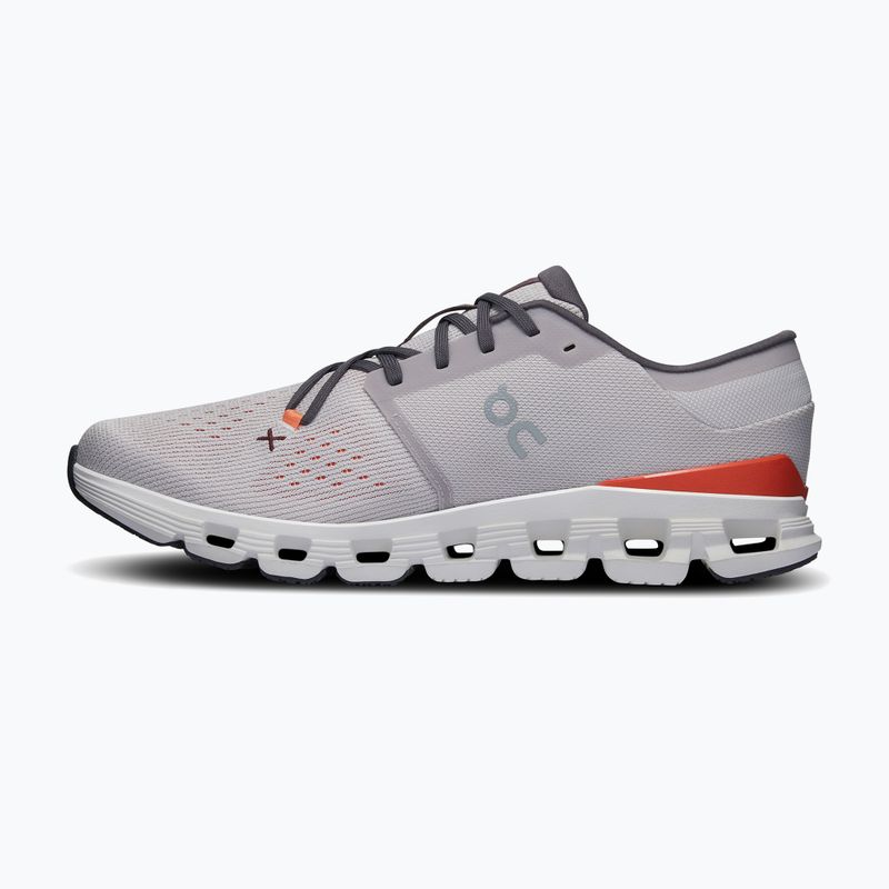 Pánské běžecké boty On Cloud X 4 silver/flame 11