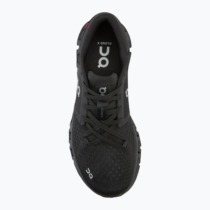 Dámské tréninkové boty On Cloud X 4 black/eclipse 5