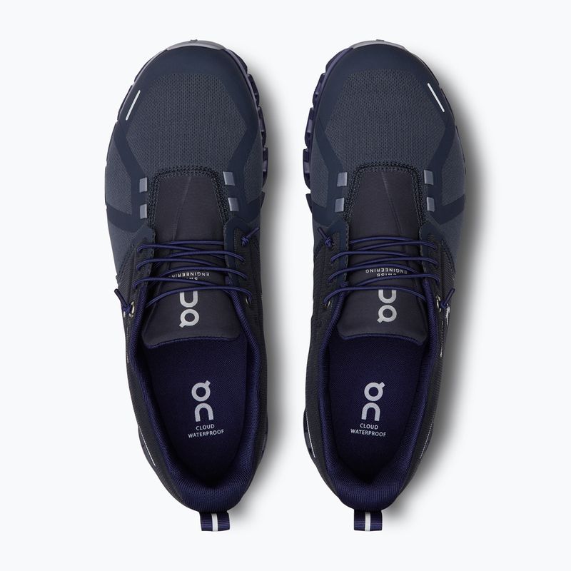 Pánská běžecká obuv On Running Cloud 5 Waterproof navy/ink 13