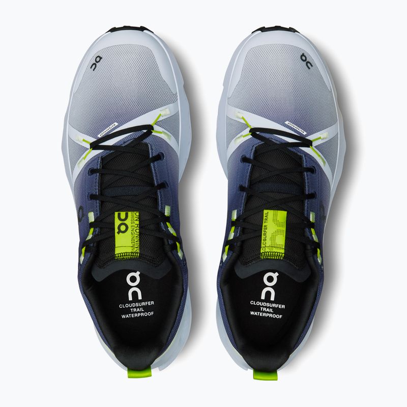Pánské běžecké boty On Cloudsurfer Trail Waterproof black/heather 13