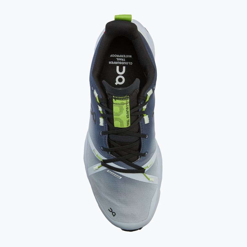 Pánské běžecké boty On Cloudsurfer Trail Waterproof black/heather 5