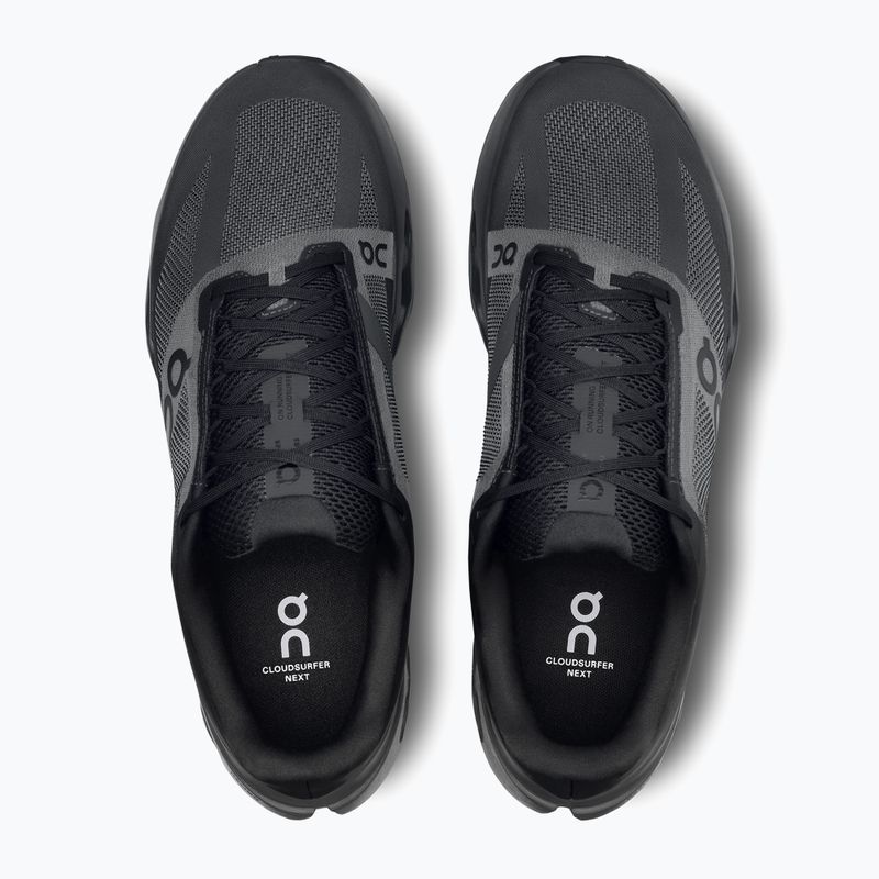 Pánské běžecké boty On Cloudsurfer Next Wide black/eclipse 6