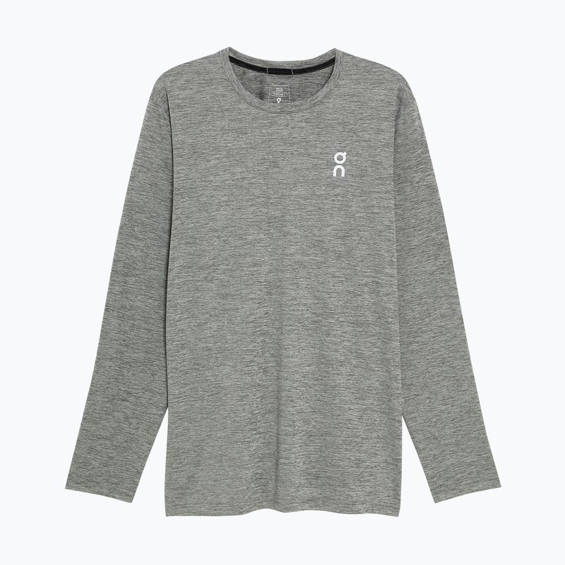 Pánské běžecké tričko Longsleeve On Running Core Long-T heather gray 7