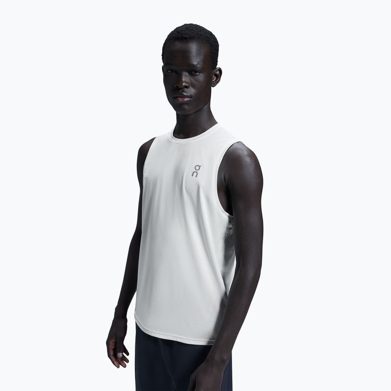 Pánské běžecké tílko On Core Tank undyed-white 4