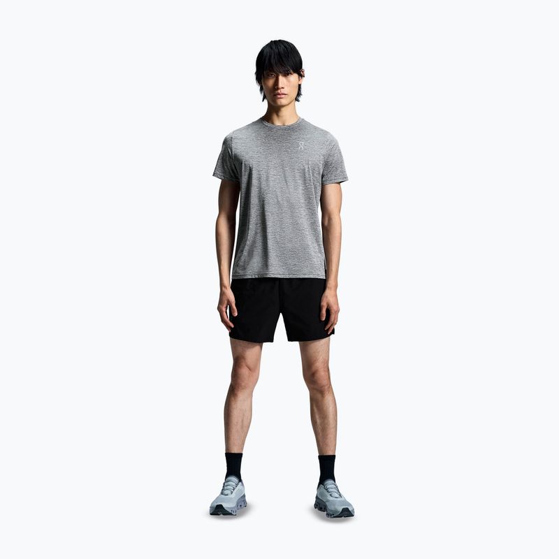 Pánské běžecké tričko On Core-T heather gray 2