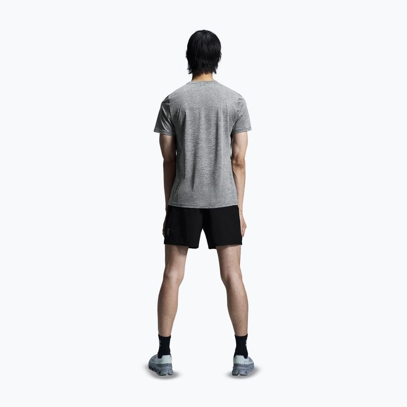 Pánské běžecké tričko On Core-T heather gray 3