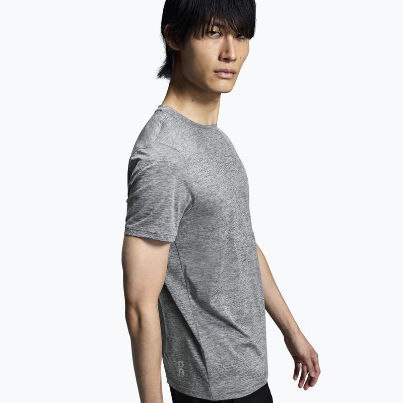 Pánské běžecké tričko On Core-T heather gray 5