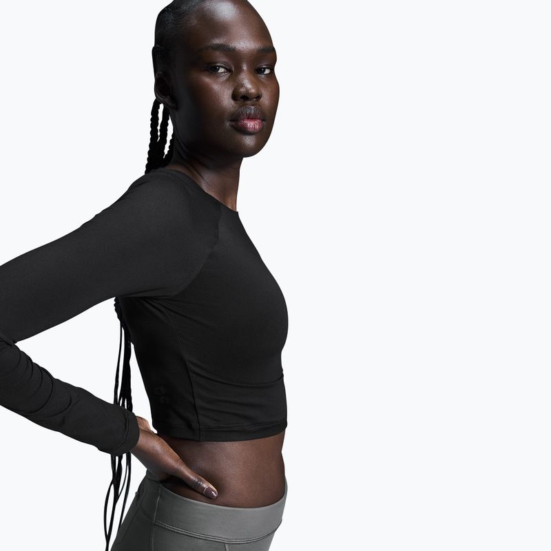 Dámský běžecký top On Movement Long-T Crop black 5