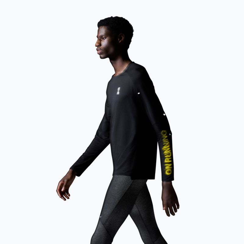 Pánské tričko On Running Performance Long-T Lumos Longsleeve black  4