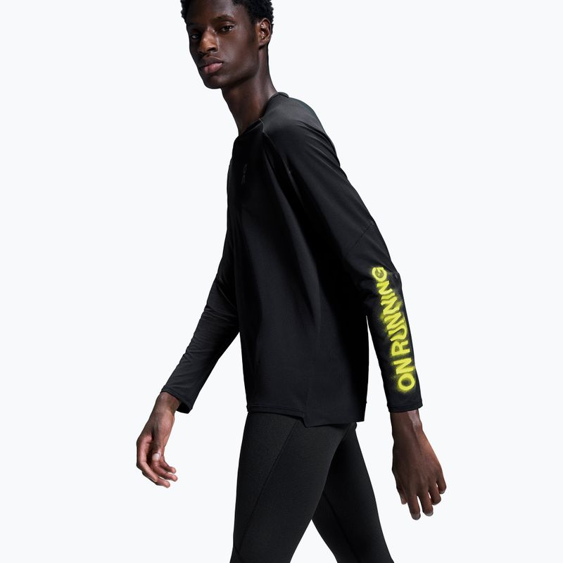 Pánské tričko On Running Performance Long-T Lumos Longsleeve black  5
