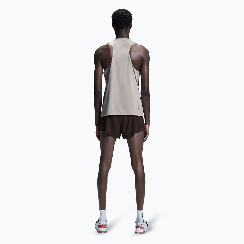 Pánské běžecké tílko On Running Race Singlet pearl 3