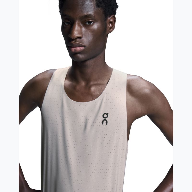 Pánské běžecké tílko On Running Race Singlet pearl 5