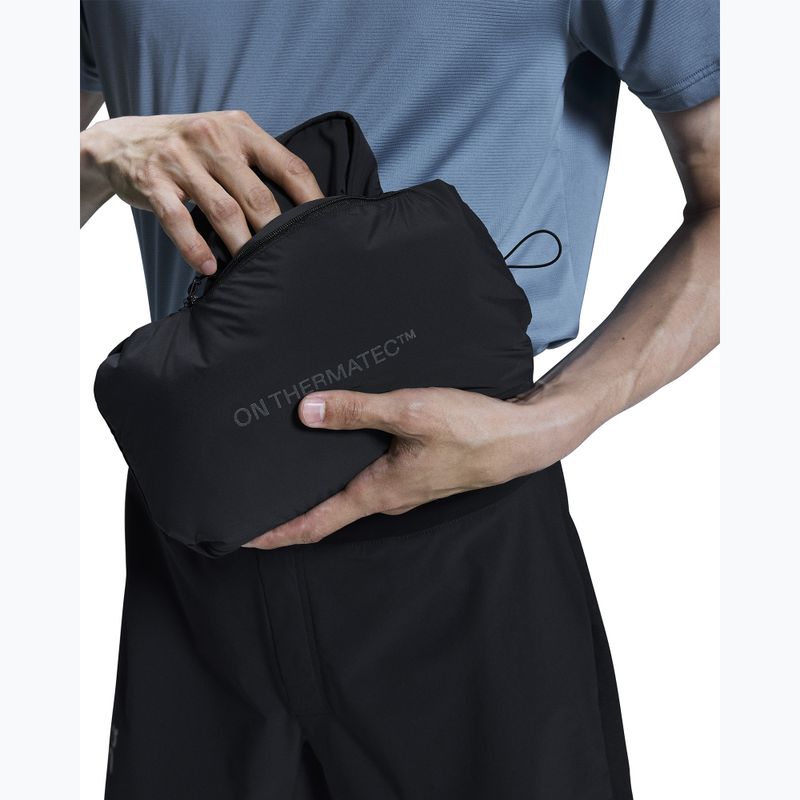 Pánská běžecká bunda On Weather Inulated black 8