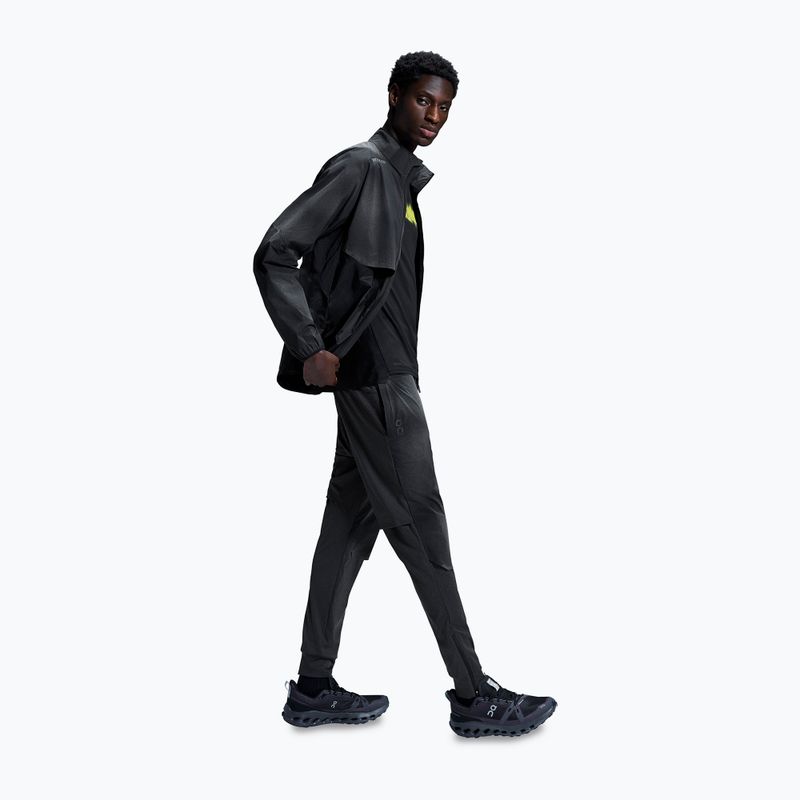 Pánské běžecké kalhoty On Running Weather Pants Lumos black 5