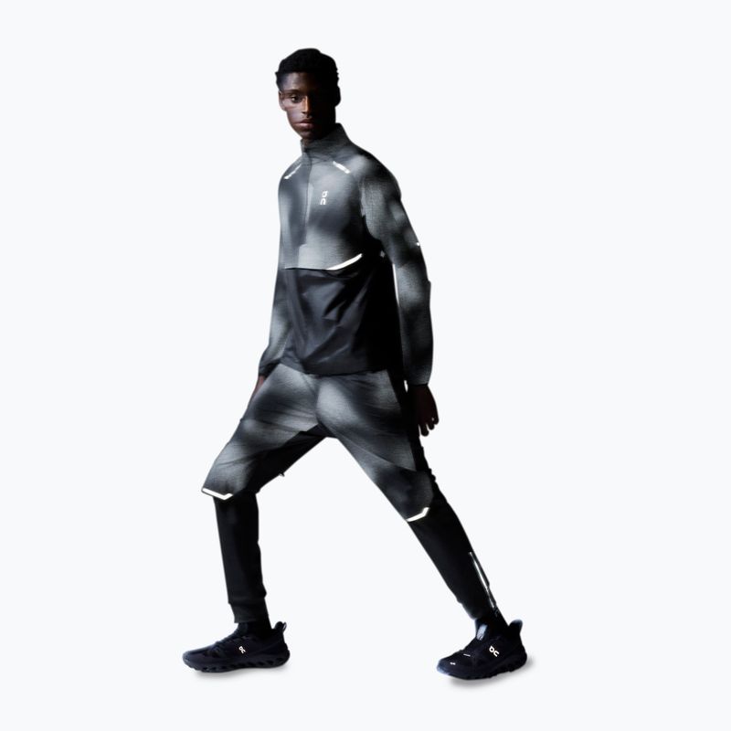 Pánské běžecké kalhoty On Running Weather Pants Lumos black 6