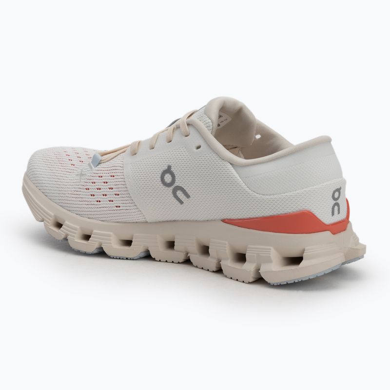 Dámské běžecké boty On Running Cloud X 4 ivory/salmon 3
