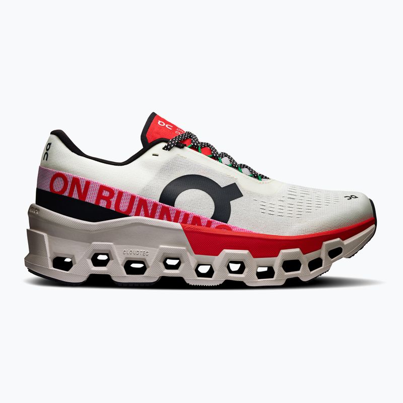 Dámské běžecké boty On Running Cloudmonster 2 ivory/red 8