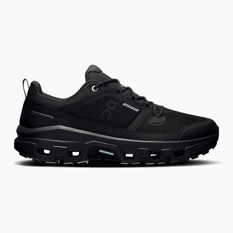 Pánské boty On Running Cloudrock Low Waterproof black/black 8