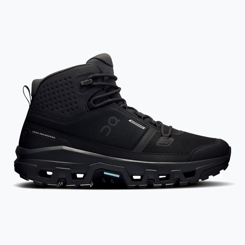 Pánské boty On Running Cloudrock Mid Waterproof black/black