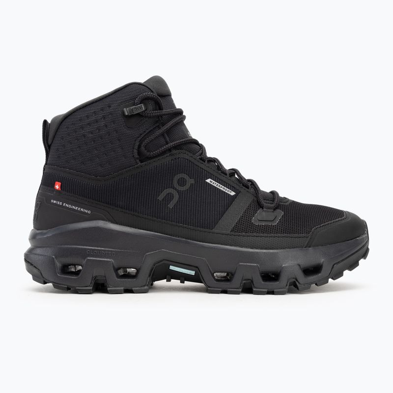 Pánské boty On Running Cloudrock Mid Waterproof black/black 2