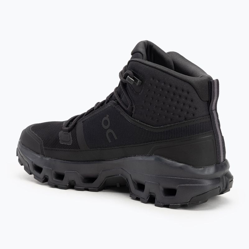 Pánské boty On Cloudrock Mid Waterproof black/black 3