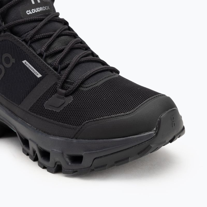 Pánské boty On Running Cloudrock Mid Waterproof black/black 7
