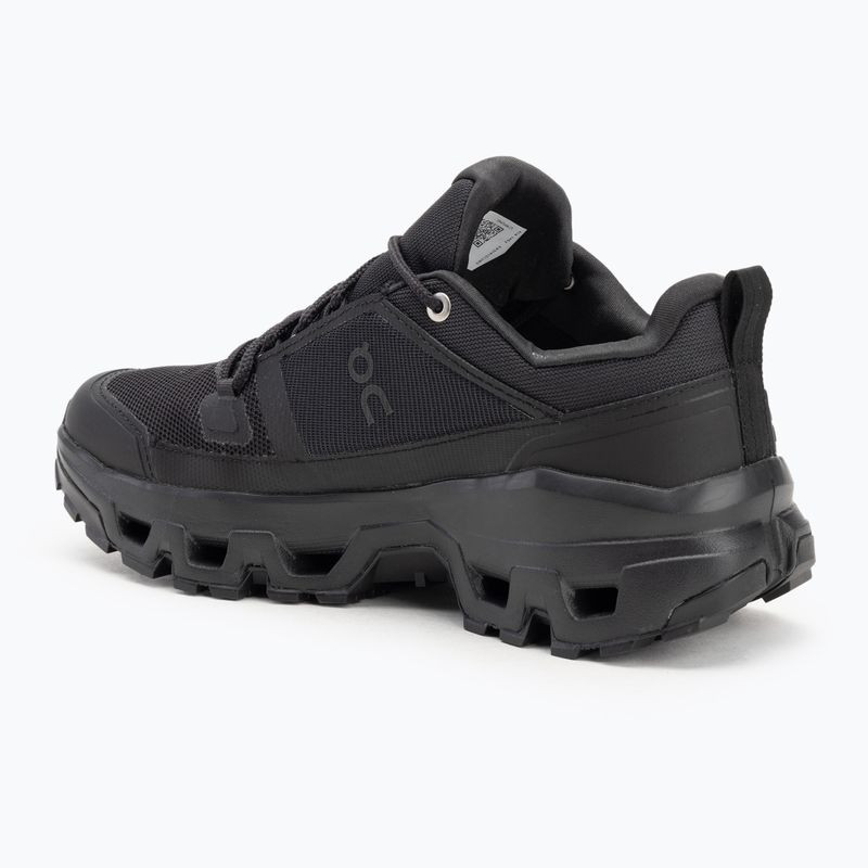 Dámské boty On Running Cloudrock Low Waterproof black/black 3