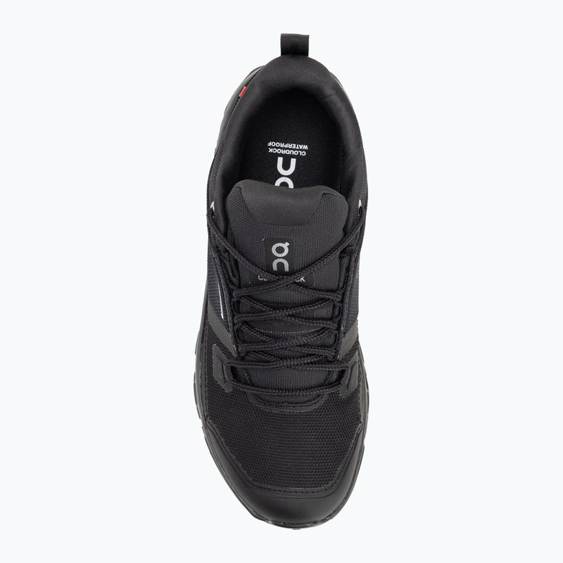 Dámské boty On Running Cloudrock Low Waterproof black/black 5