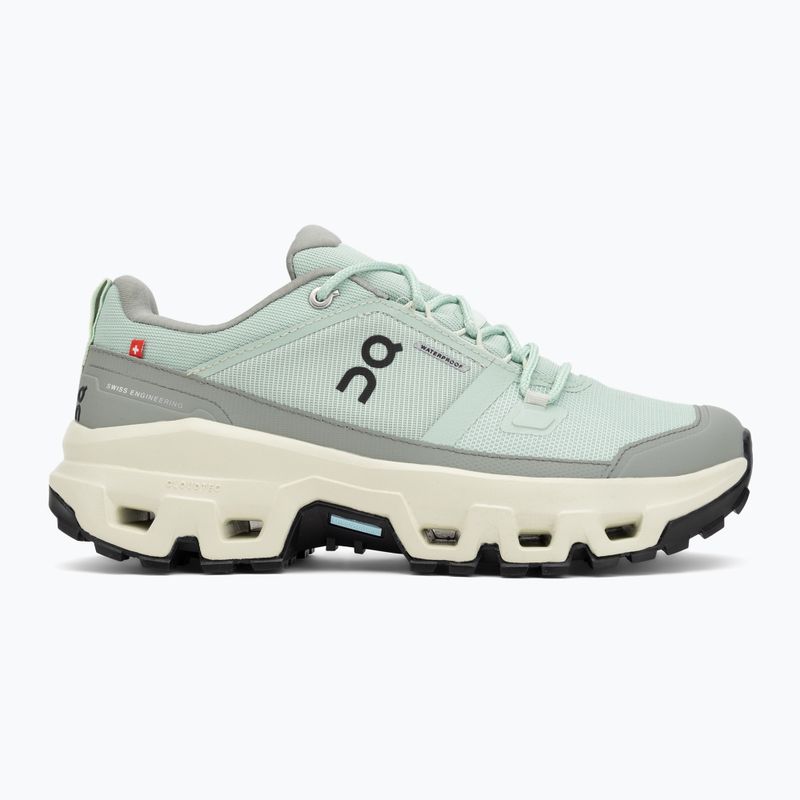 Dámské turistické boty On Cloudrock Low Waterproof mineral/aloe 2